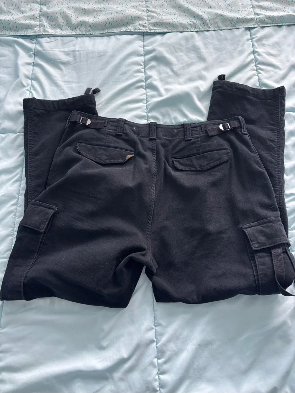 Moleskin cargo pants